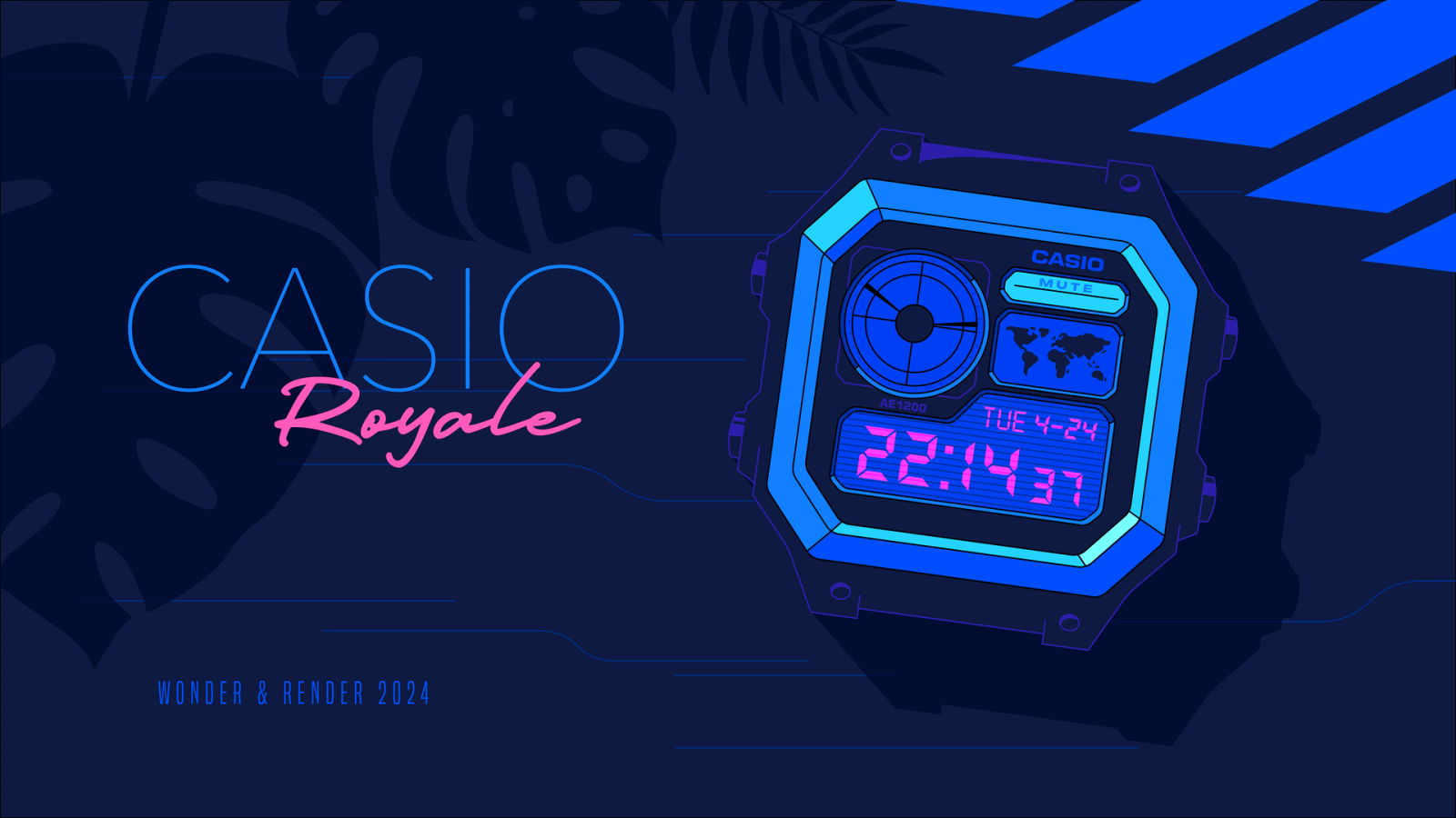 Still from Casio Royale // Short Movie